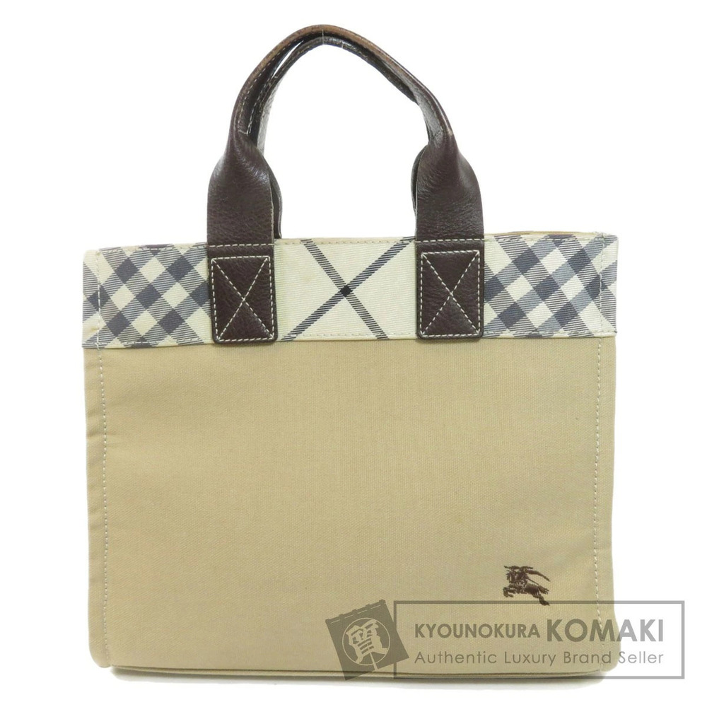 Burberry Blue Label Canvas Tote Bag